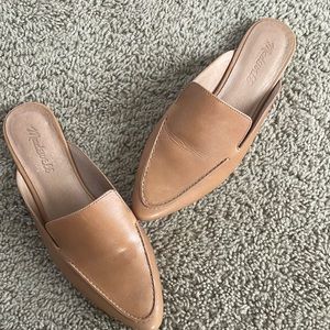 Madewell leather slides size 8